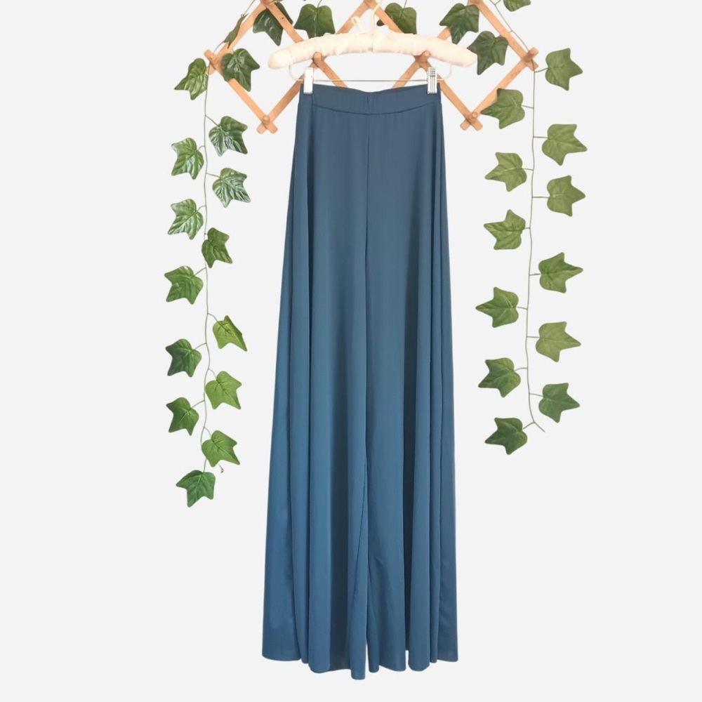 Blackmilk Teal Wide Leg Pants